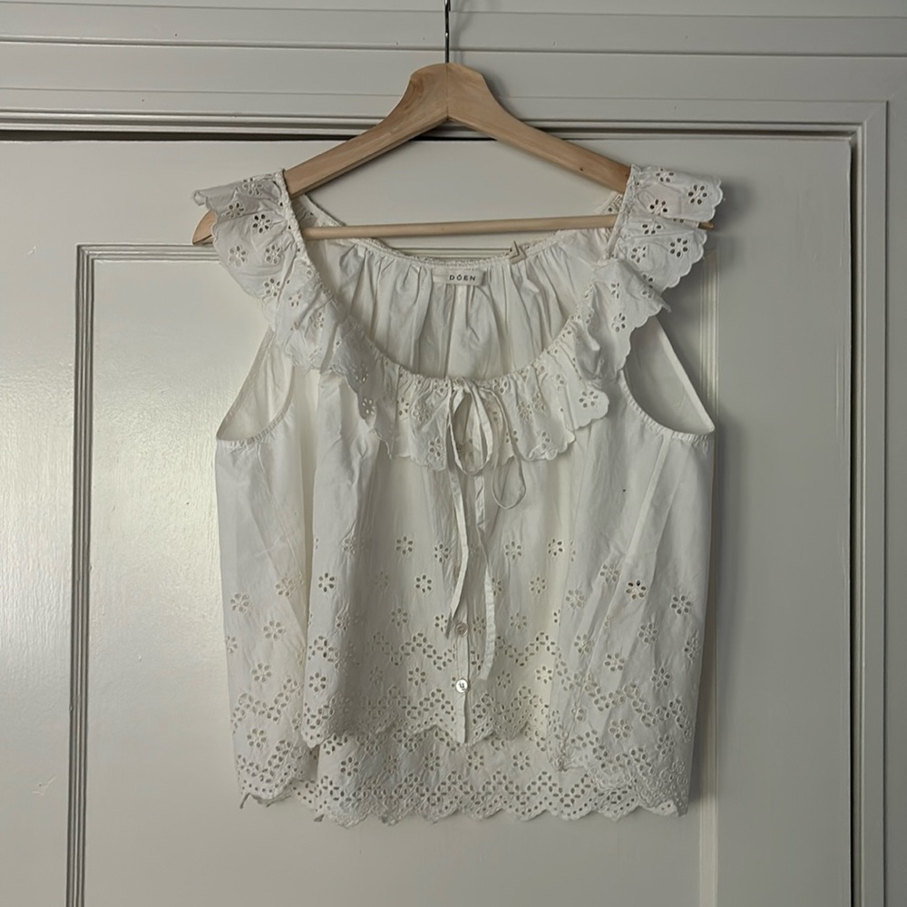 NWOT Doen Eyelet Tank
